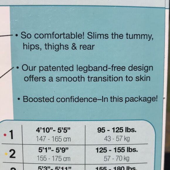 Bundle of 2!!! ASSETS Mid Thigh Shaper 🔥 nude 🔥  Size 5 🔥 NEW - Picture 4 of 6